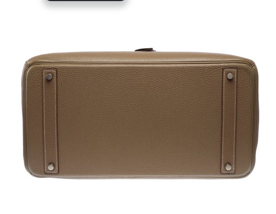 Image 1 of Tasche HERMES Birkin 40 aus Cuir Étoupe - 103388