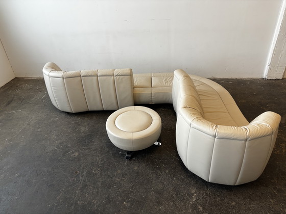 Image 1 of De Sede DS-1064 Designersofa Couch Leder taupe 