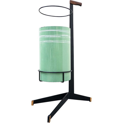 Vintage metal umbrella stand by Siva Poggibonsi, 1950