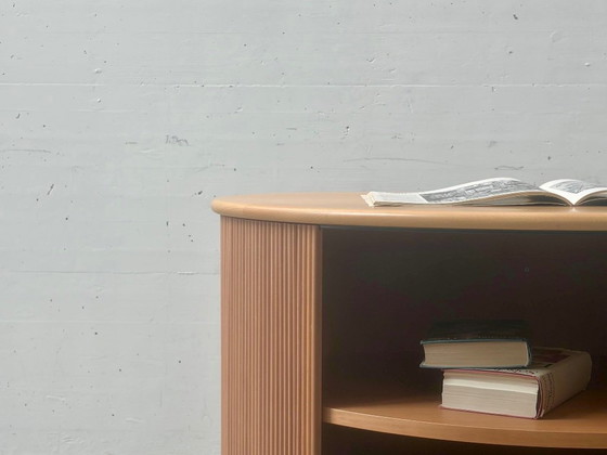 Röthlisberger roller shutter cabinet B by Trix & Robert Haussmann, 1977 – Storage cabinet, Wood (photo 3 of 19)
