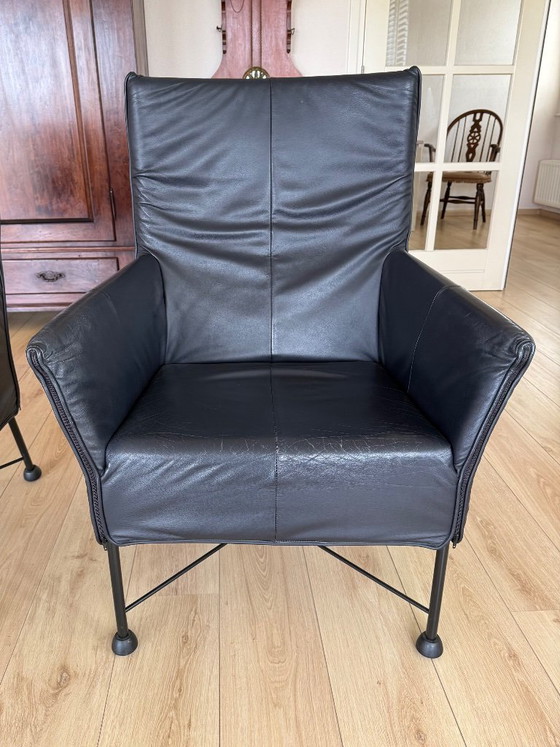 Image 1 of 2 Montis Charly fauteuils donkerblauw