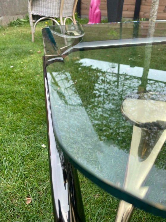 Image 1 of Tavolino da caffè dal design vintage | Belgo Chrome | Anni '70-'80