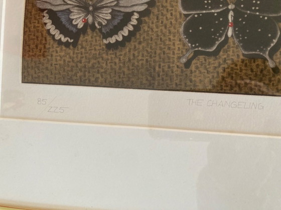 Mezzotinto The Changeling Byron Bratt – Litografie e stampe, Paper (photo 3 of 6)