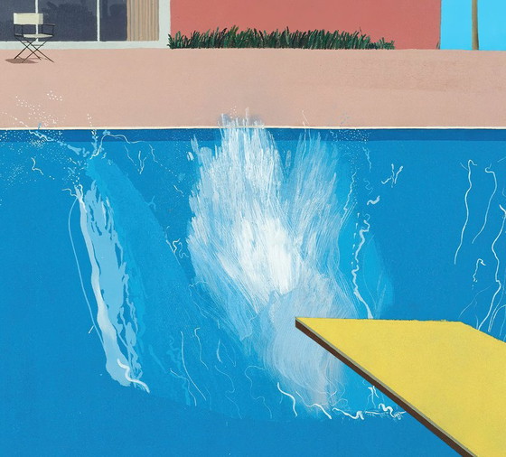 Bigger Splash - David Hockney 1967 - Poster 70 × 100 cm – Paper (photo 8 of 8)