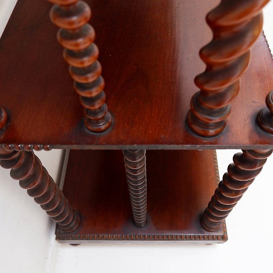 Image 1 of Antique "coil" style bookcase - Early 20th century