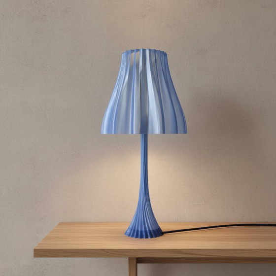 Image 1 of Lámpara de mesa verde – Lámpara de diseño moderno – Iluminación ambiental suave – Decoración del hogar