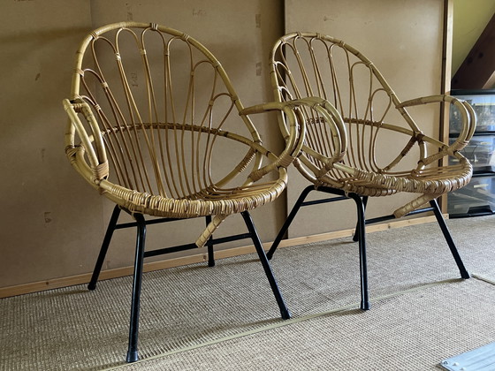 Image 1 of Rohe Noordwolde set 2 style chairs and matching table