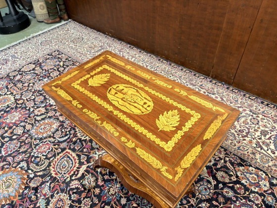 Tavolo da gioco olandese intarsiato del XIX secolo – Tavoli, Legno (photo 10 of 16)