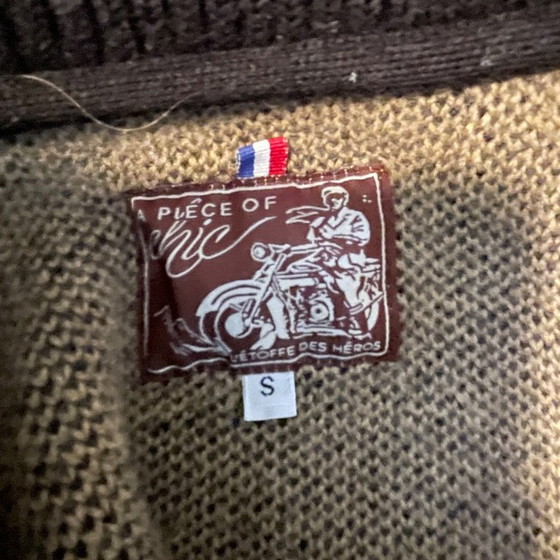 Maglione unisex da motociclista in stile anni '20 - Un pezzo chic Murderdrome Maglione in maglia di lana (photo 7 of 11)