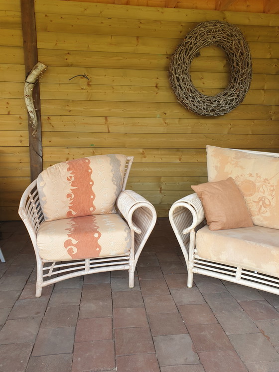 Image 1 of Mooie Royale Vintage Schütz 3-zits Bank + Fauteuil