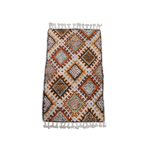 Hand Knotted Vintage Rug 162x81cm