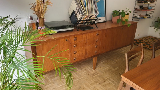 Berner Huwil Mid-century 60s teak Sideboard – Wood (photo 2 of 10)