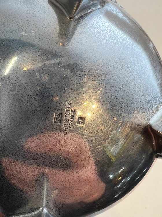 Juego de café/té Christofle bañado en plata – Juego de 3 piezas – Loza (photo 6 of 6)