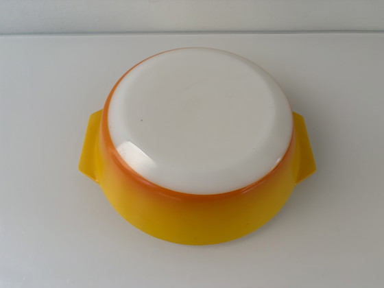 Image 1 of Vintage late 50's / early 60's Blendo serving bowl, West Virginia Glass Company