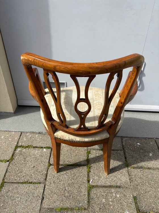 Image 1 of Sillón antiguo, silla auxiliar, barandilla de puente