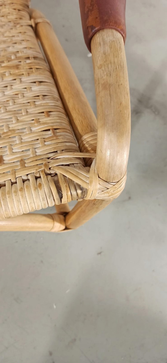 Image 1 of Sillón Yamakawa de bambú y ratán