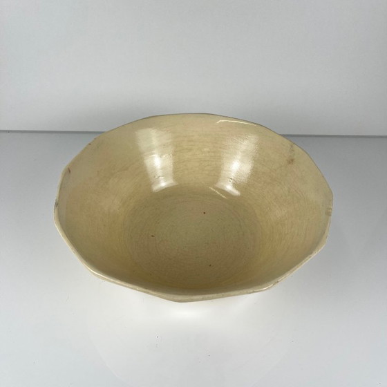 Saladier Sarreguemines motif fleur, première moitié du XXe siècle – Vaisselle, Ceramic (photo 3 of 9)