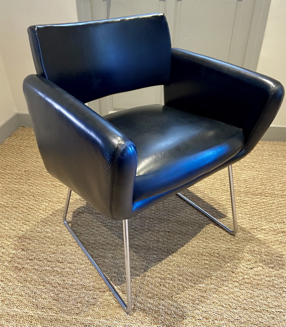 Image 1 of Joseph-André Motte for Steiner Mid-Century Lounge Chair, France 1950s
