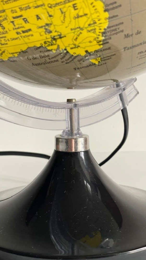 Image 1 of Illuminated Earth Globe Made in Italy