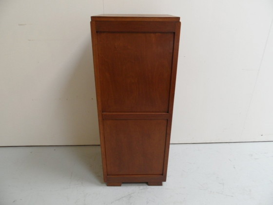 Image 1 of Vintage roller shutter cabinet with drawers