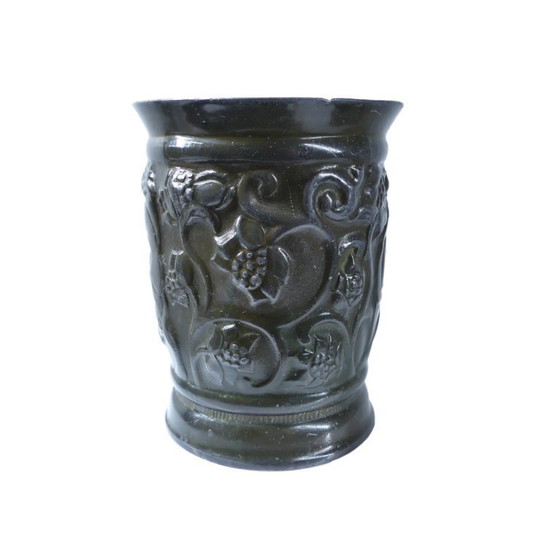 Image 1 of Art Deco vase 159 made of disco metal by Just Andersen, Denmark, 1930s