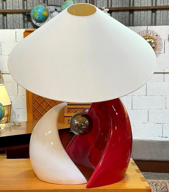 Image 1 of Lampe en céramique de François Châtain