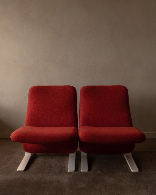 Conjunto de 2 sillones Pierre Paulin “Concorde” F780 para Artifort – años 60