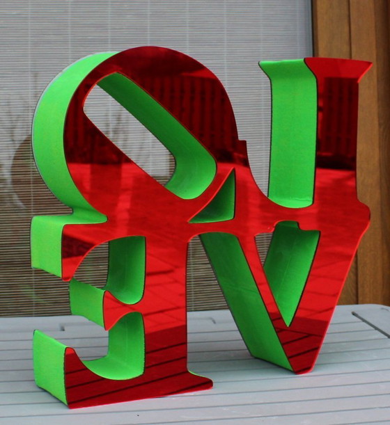 Image 1 of Scultura 3D "AMORE" – Design contemporaneo