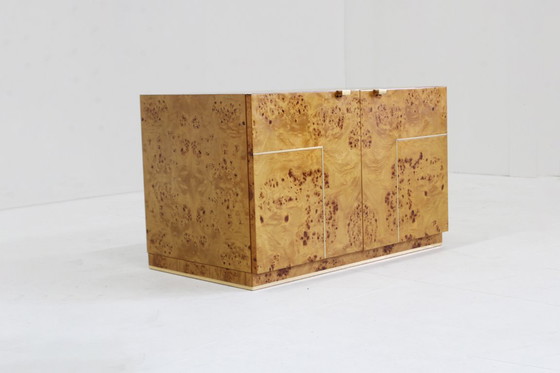 Image 1 of Vintage Burl Wood Sideboard, 1970s, Italy