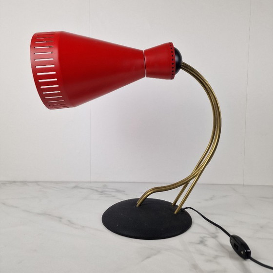 Image 1 of Rare Adjustable BAG Turgi Desk Lamp – Switzerland, circa 1950s
