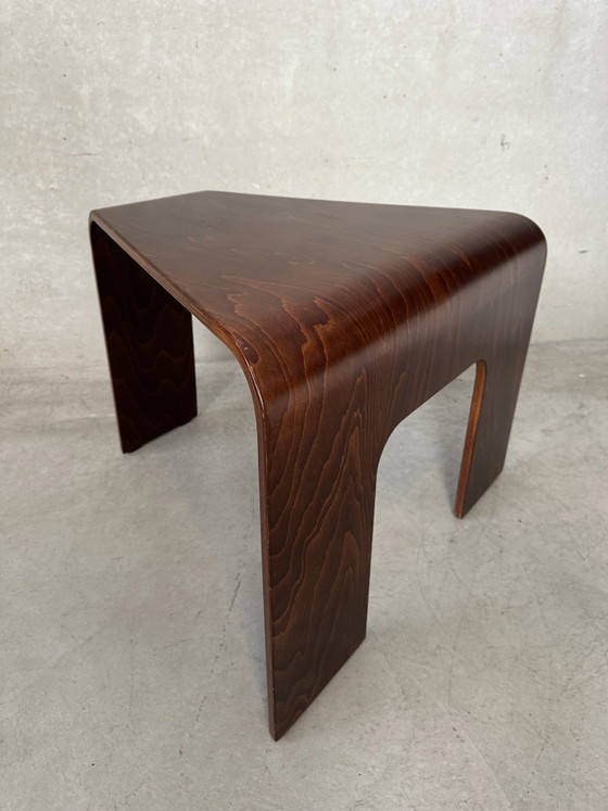 Image 1 of Vintage ‘bentwood’ bijzettafel Ekornes 1990’s