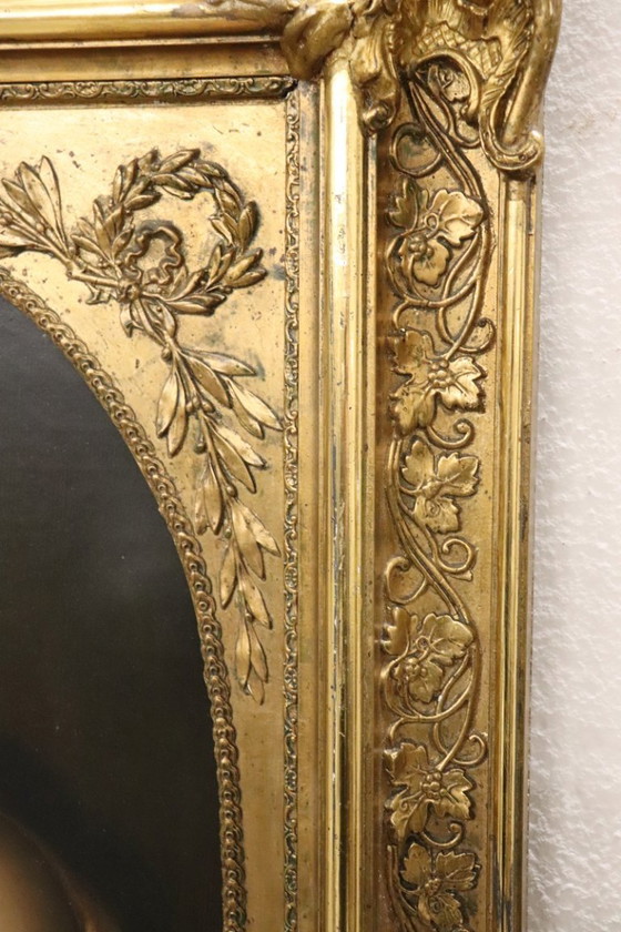 Image 1 of Pintura al óleo sobre lienzo, María Magdalena en oración, siglo XIX