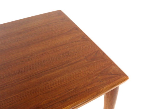 Vintage Danish rectangular extendable teak dining table – Wood (photo 5 of 18)