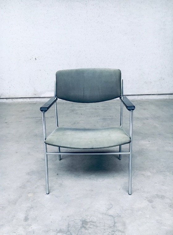 Image 1 of Midcentury Modern Dutch Design Armchair by Gijs Van Der Sluis, Netherlands 1960s