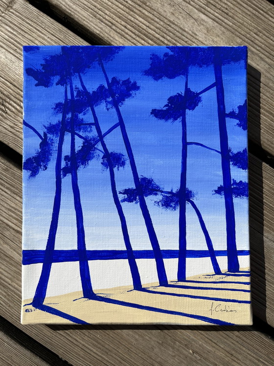 Image 1 of Acrylic on canvas, 27x22cm