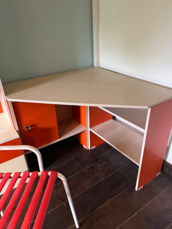 Image 1 of Vintage Desk Book Case and Chair