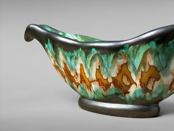 Image 1 of Ciotola/centrotavola in ceramica vintage di metà secolo (stile Vallauris)

Jaspe
