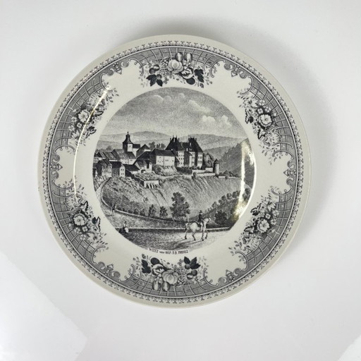 Villeroy &Boch dish "Wiltz, luxembourg", gray