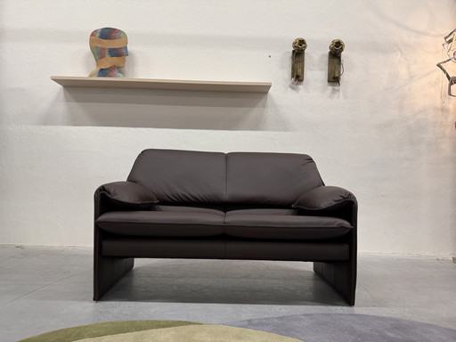 Leolux Bora Beta Sofa 2 Seater Brown Leather 147