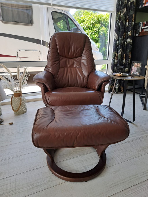 Relaxsessel mit Ottomane