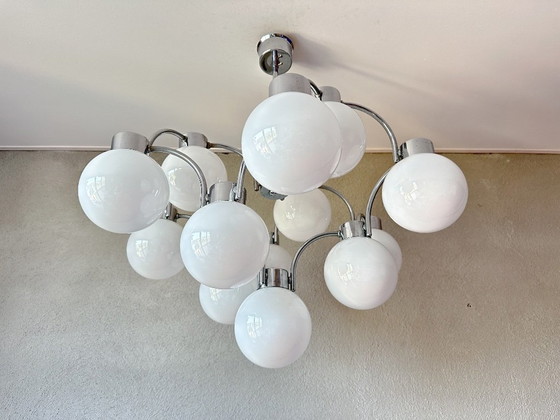 Vintage Boulanger Sputnik – Chandeliers, Glass, Metal (photo 9 of 13)