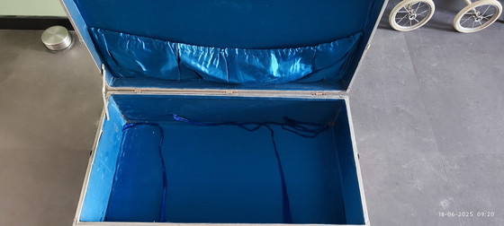 Image 1 of Vintage metalen koffer