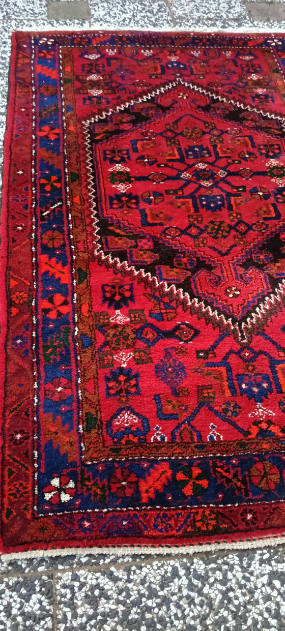 Image 1 of Hand-knotted vintage Persian rug 223x132cm