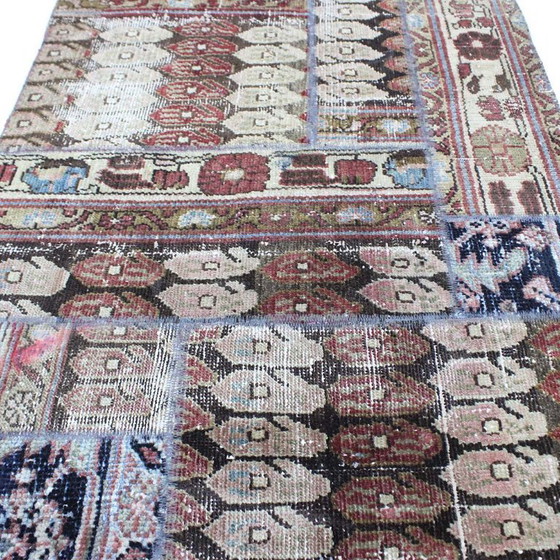 Image 1 of Persian rug patchwork carpet 320x80
