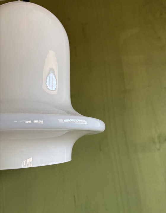 Image 1 of Set Raak B-1164 kloklamp bellamp opaalglas