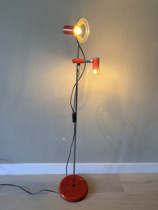 Vintage MIWI / Brilliant Leuchten Stehleuchte – 80er Jahre – Memphis Design