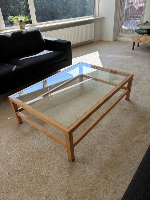 Couchtisch aus Eschenfurnier