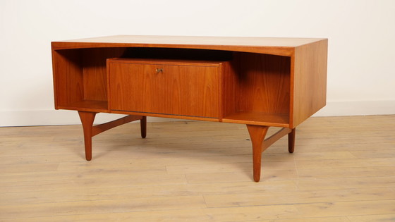 Image 1 of Vintage-Schreibtisch | Dänisches Design | Teakholz | Valdemar Mortensen