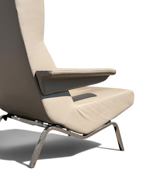 Auténtica silla Pierre Paulin "Archi" para Ligne Roset - Piel gris – Sillones, Leather (photo 11 of 14)