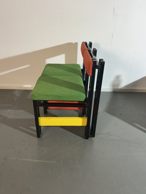 3 'Rietveld' benches '1960'